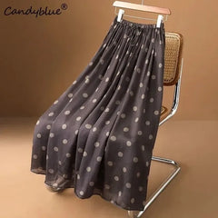 Midi Pleated Skirt