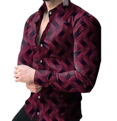 Men's Printed Dress