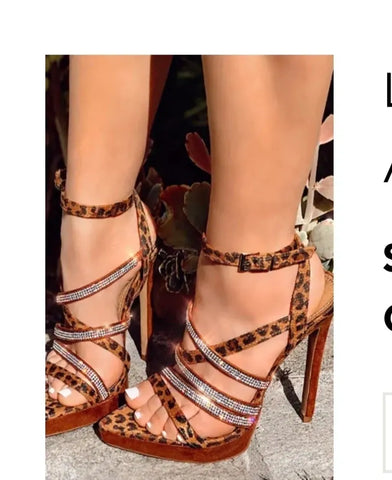 Animal High Heels