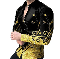 Men's Printed Dress.