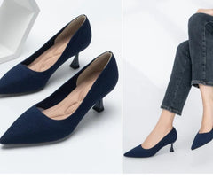 Women Knit Heels