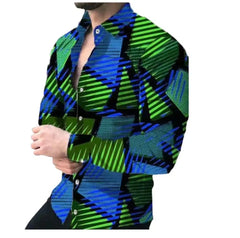 Green Men's Dress Shirt